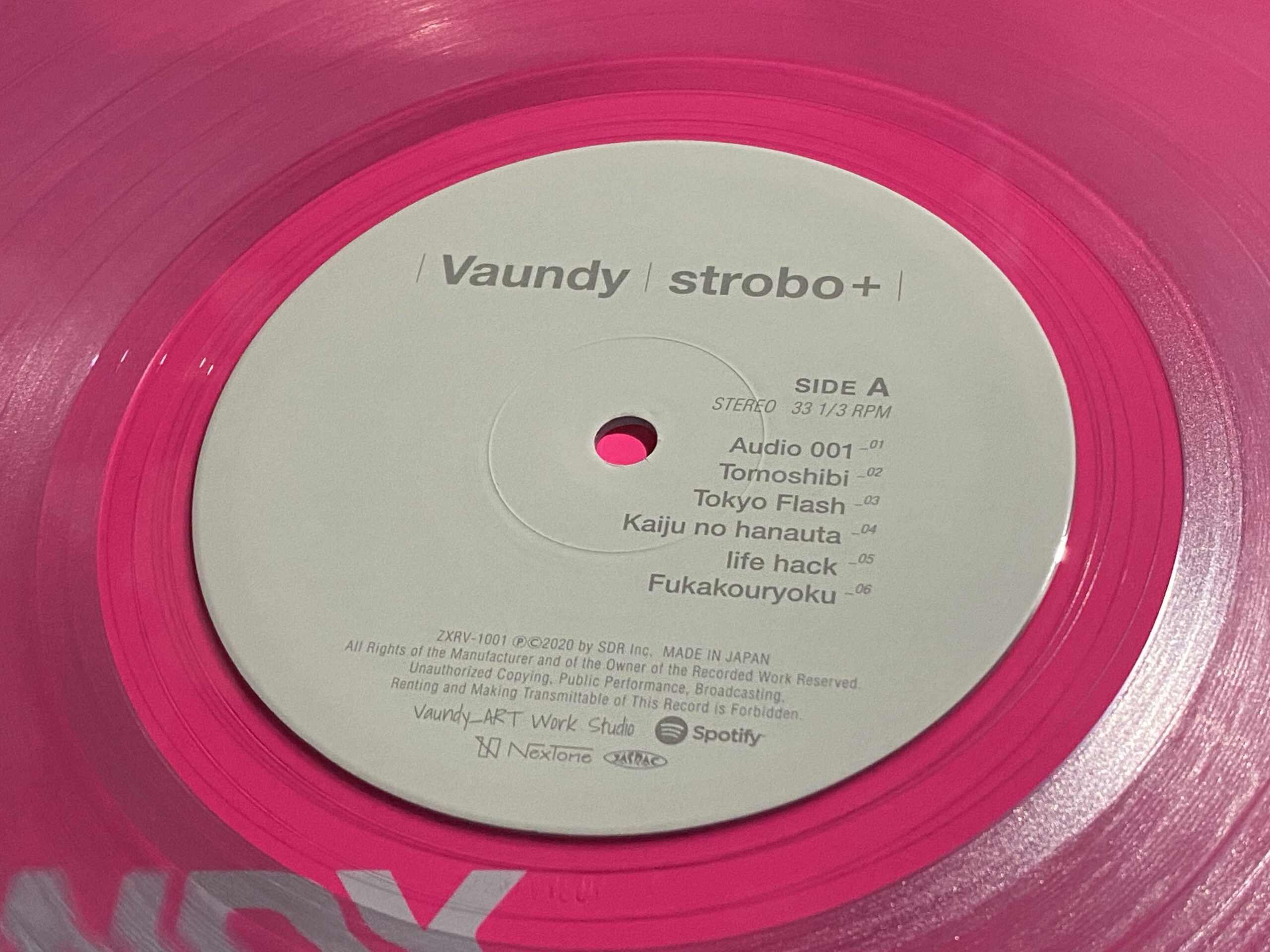 vaundy strobo レコード-